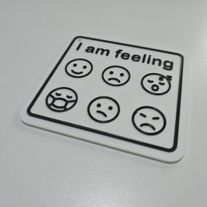 emotion communication board for autism with visual feeling icons