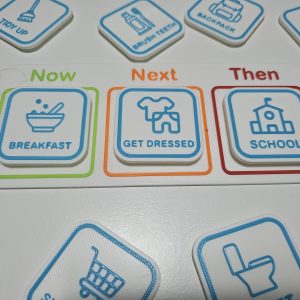 Now Next Then visual routine board for autism and SEN support